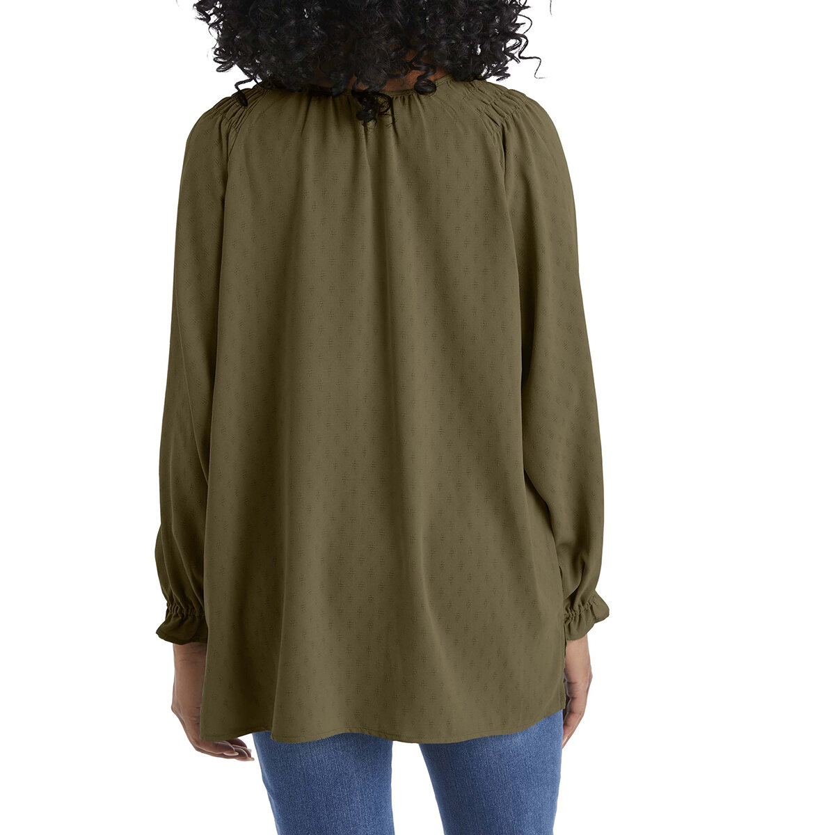 Jessica Simpson Blusa para Dama Verde Extra Chica