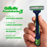 Gillette Prestobarba 3 Rastrillos desechables Sensitive 16 pzas