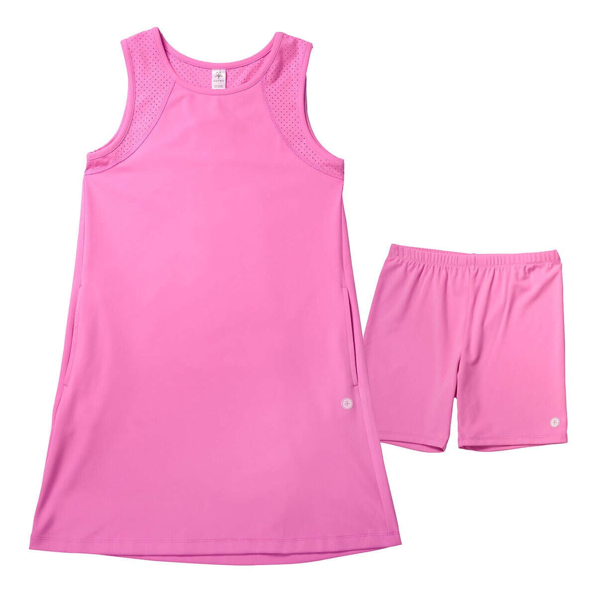 Soybu Vestido con short para Niñas Rosa Claro 10 / 12 Años