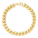 Pulsera para Caballero, Oro Amarillo de 14K, 21.59cm