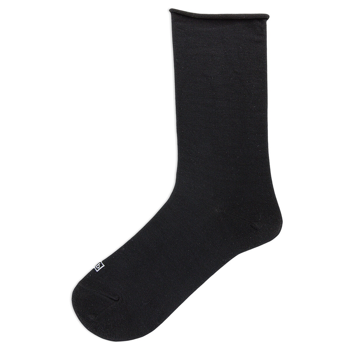 K Bell Calcetines para Dama 6 pares Negro