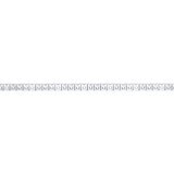 1.00ctw, Pulsera Tenis de Diamantes, 17.78cm, Corte Redondo, Oro Blanco 14K