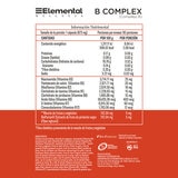 Elemental B Complex 2 Frascos de 60 Cápsulas c/u