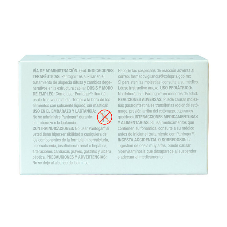 Tripack Pantogar con 3 Cajas 270 Cápsulas