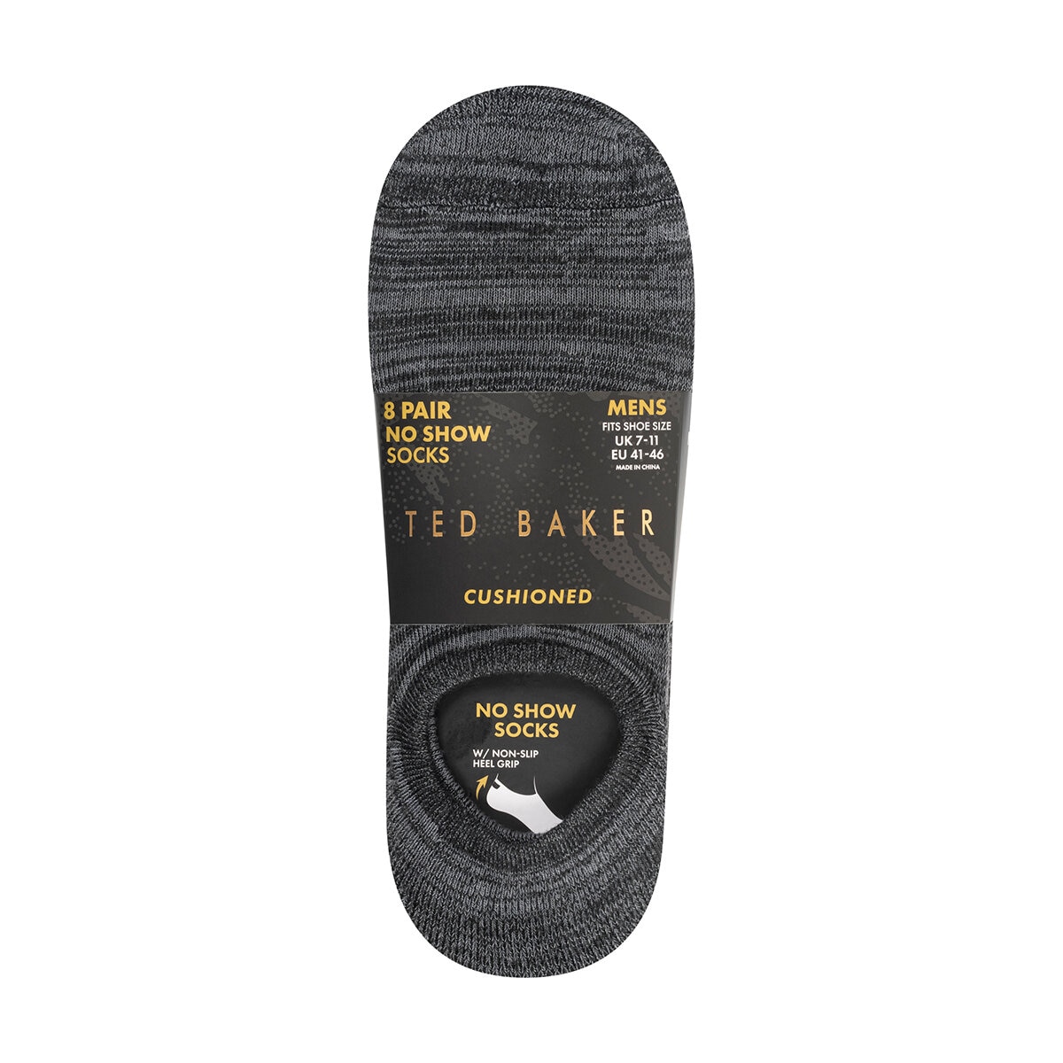Ted Baker Calcetines para Caballero 8 pares Negro