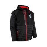 Selección Mexicana, Chamarra Bondeada Negra, para Caballero, Talla Mediana