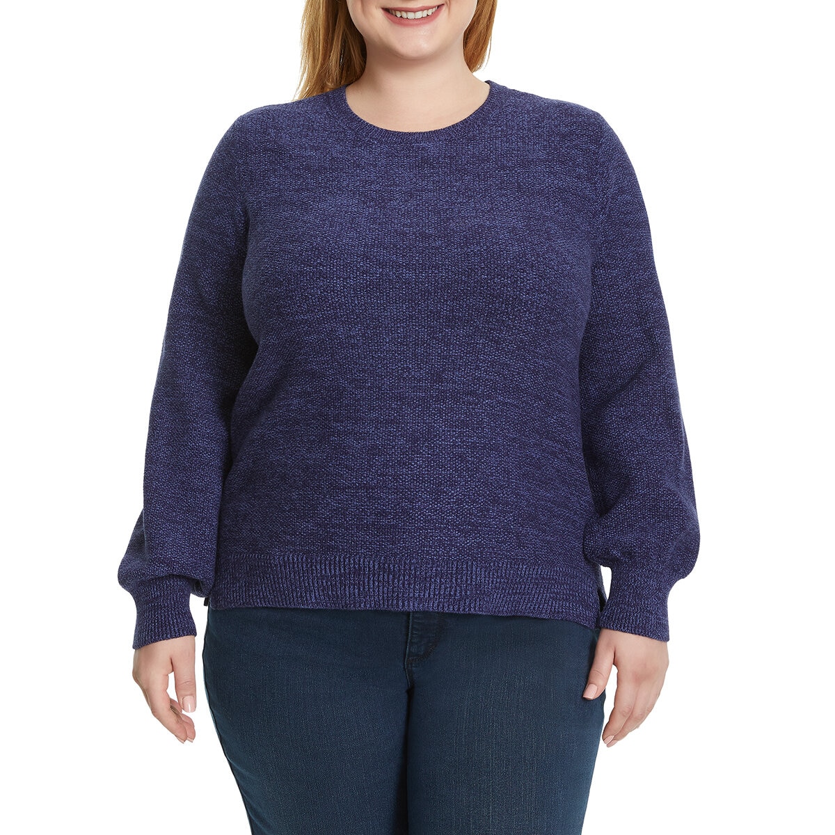 Gloria Vanderbilt Suéter para Dama Azul Extra Grande