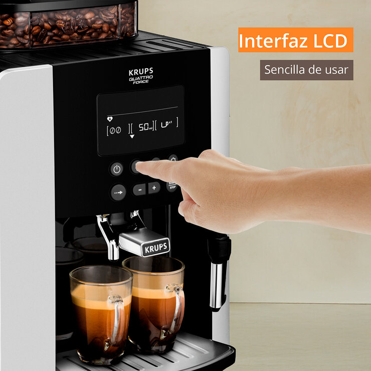 Krups Cafetera Automática Arabica , incluye kit de mantenimiento