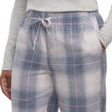 Wildfox Pantalones de Pijama Franela para Dama 2 Piezas Azul Extra Grande
