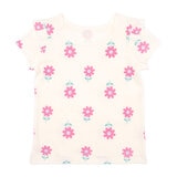 Pekkle Playera 4 piezas para Niños y Niñas Flor 4 Años Pekkle Playera 4 piezas para Niños y Niñas Flor 4 Años