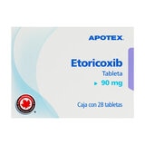Etoricoxib 90 mg 28 Tabletas