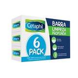 Cetaphil Jabón Corporal en Barra 6 pzas