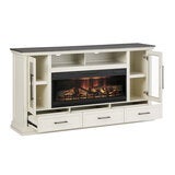 Tresanti, Consola de TV con Chimenea Eléctrica Tresanti, Consola de TV con Chimenea Eléctrica