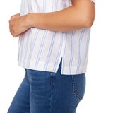 Buffalo David Bitton Blusa para Dama Azul Chica