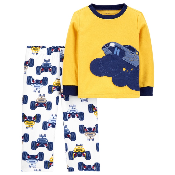 Carter's, Pijama de 2 Piezas para Niño, Verde, 2T