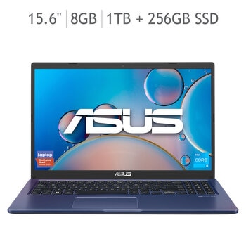 Asus Vivobook 15.6" Intel® Core™ i3-1115G4  8GB, 1TB+256SSD 11GEN