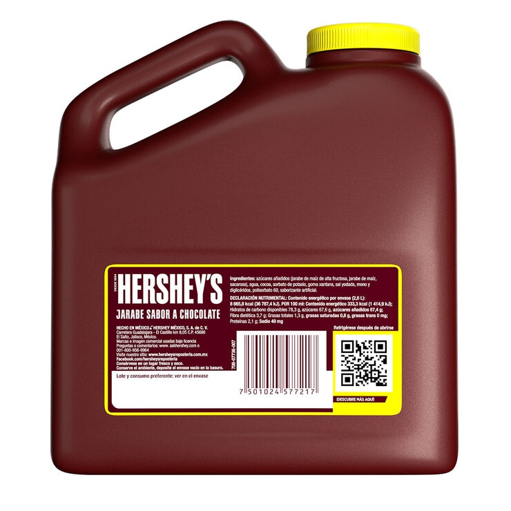 Hershey's Jarabe Sabor a Chocolate 3.4 kg