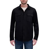 Kirkland Signature Sobrecamisa para Caballero Negro Grande