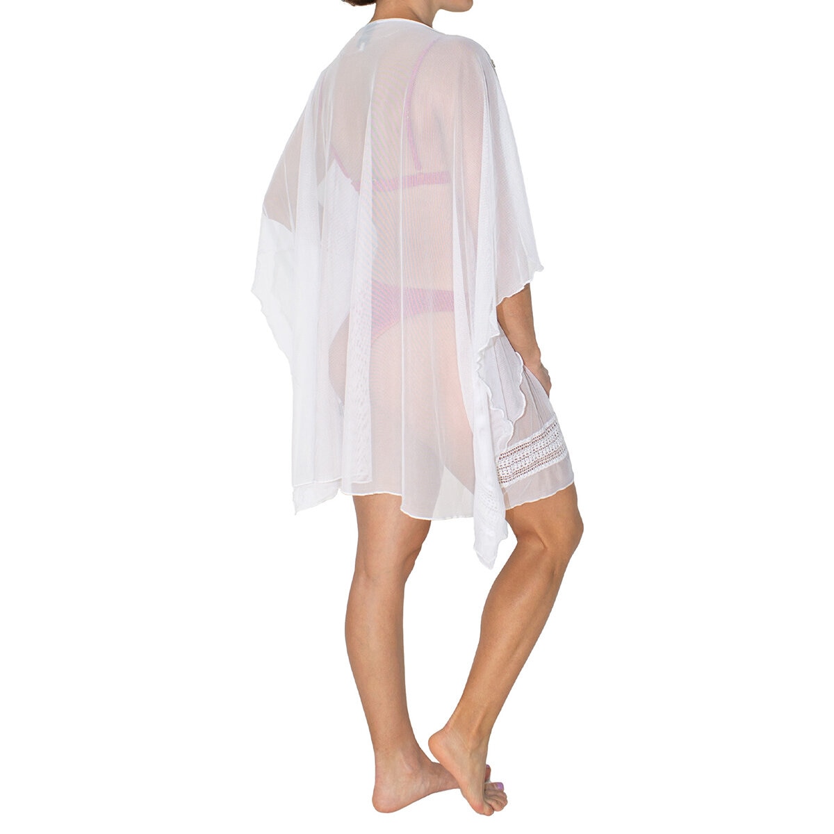 Skysoul, Vestido Corto Color Blanco para Dama, Varias Tallas