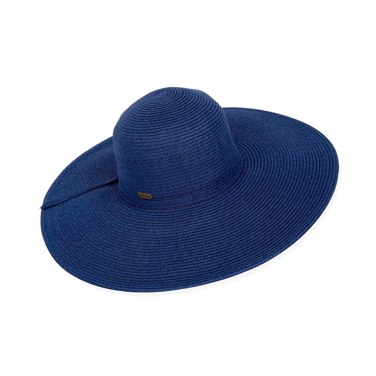 Sun & Sand, Sombrero Clásico de Ala Grande Color Marino