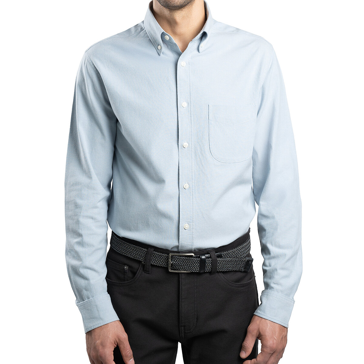 Jachs Camisa para Caballero Azul Chica