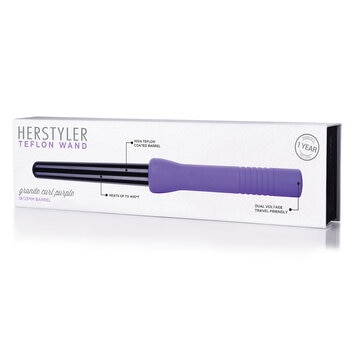 Herstyler, Ferro Rizador Color Morado