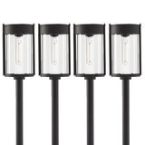 GTX, Luces Solares para Caminos, Set de 4 Piezas