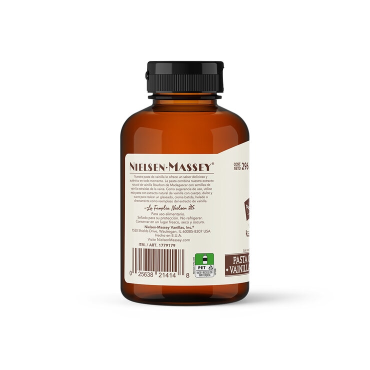 Nielsen Massey Pasta con Extracto Natural de Vainilla Bourbon de Madagascar 296 ml Nielsen Massey Pasta con Extracto Natural de Vainilla Bourbon de Madagascar 296 ml