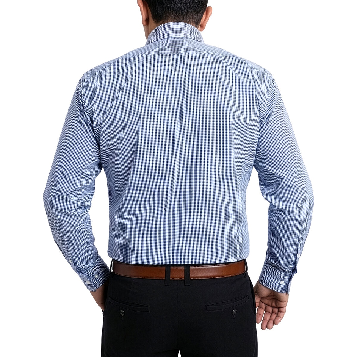 Nautica Camisa para Caballero Azul Cuello 15.5 Manga 32/33