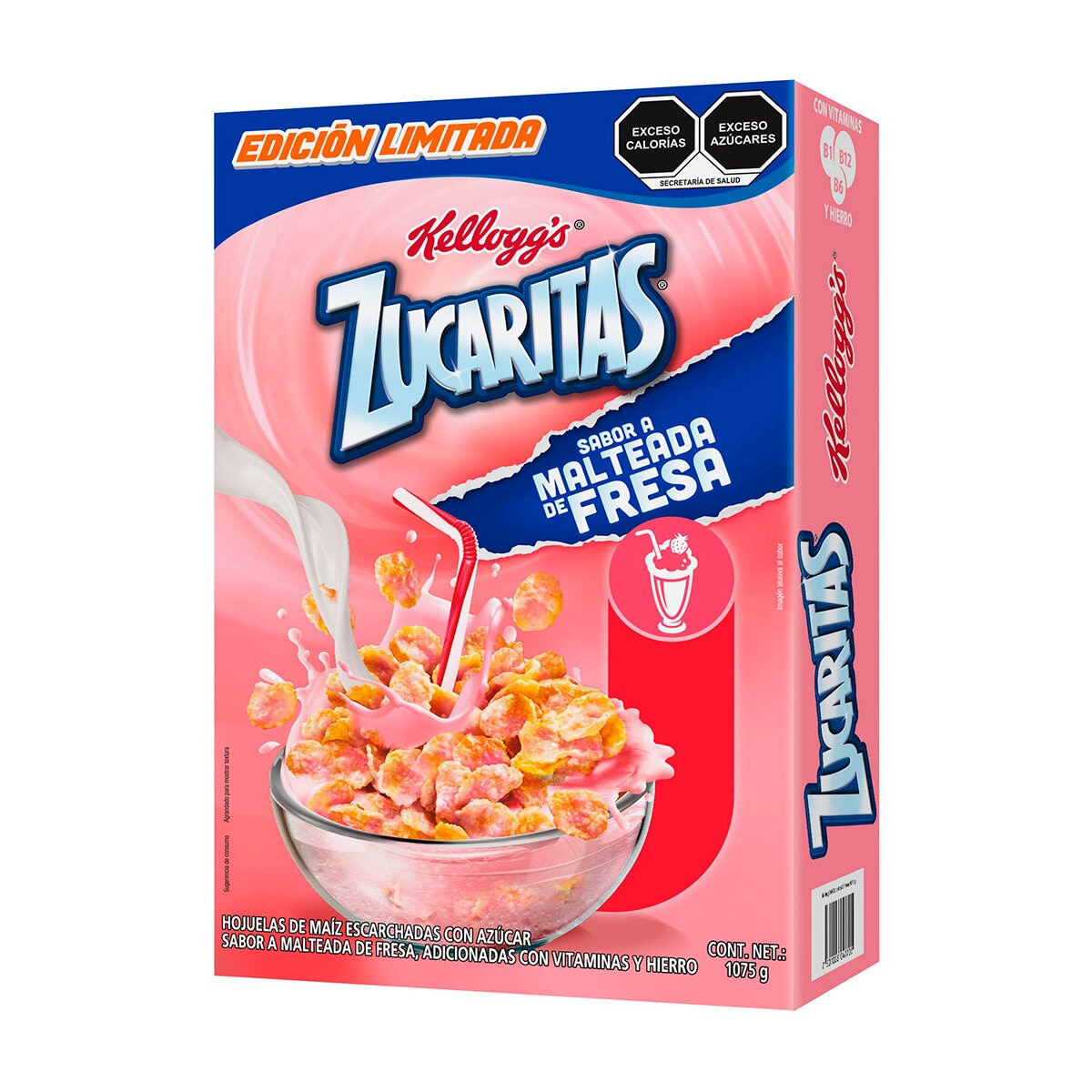 Zucaritas Cereal Malteada De Fresa 1.075 Kg Costco México