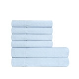 South Point Home Fashions, Juego de Sábanas Tamaño King, 6 Piezas, Ripple Texture