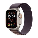 Apple Watch Ultra 2 (GPS + Cellular) Caja de titanio 49mm con Correa Alpine Índigo