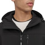 DKNY Chamarra para Caballero Negro Grande