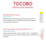 Tocobo, Radiance Duo, Tónico y Crema Solar