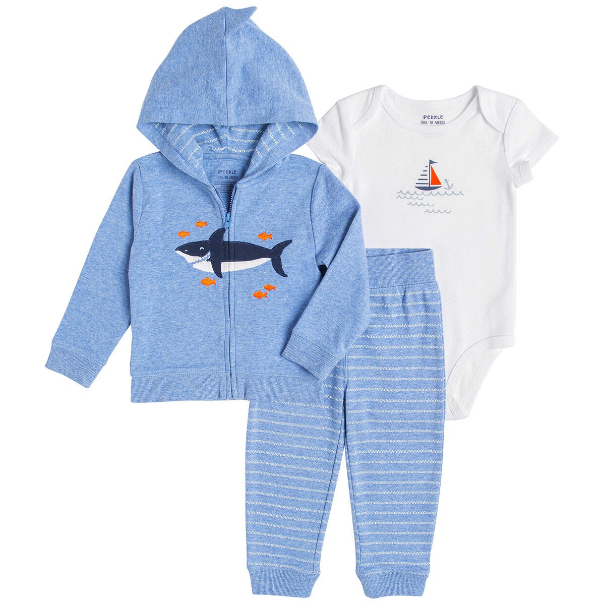 Pekkle, conjunto infantil para niño, 3 piezas Costco Mexico