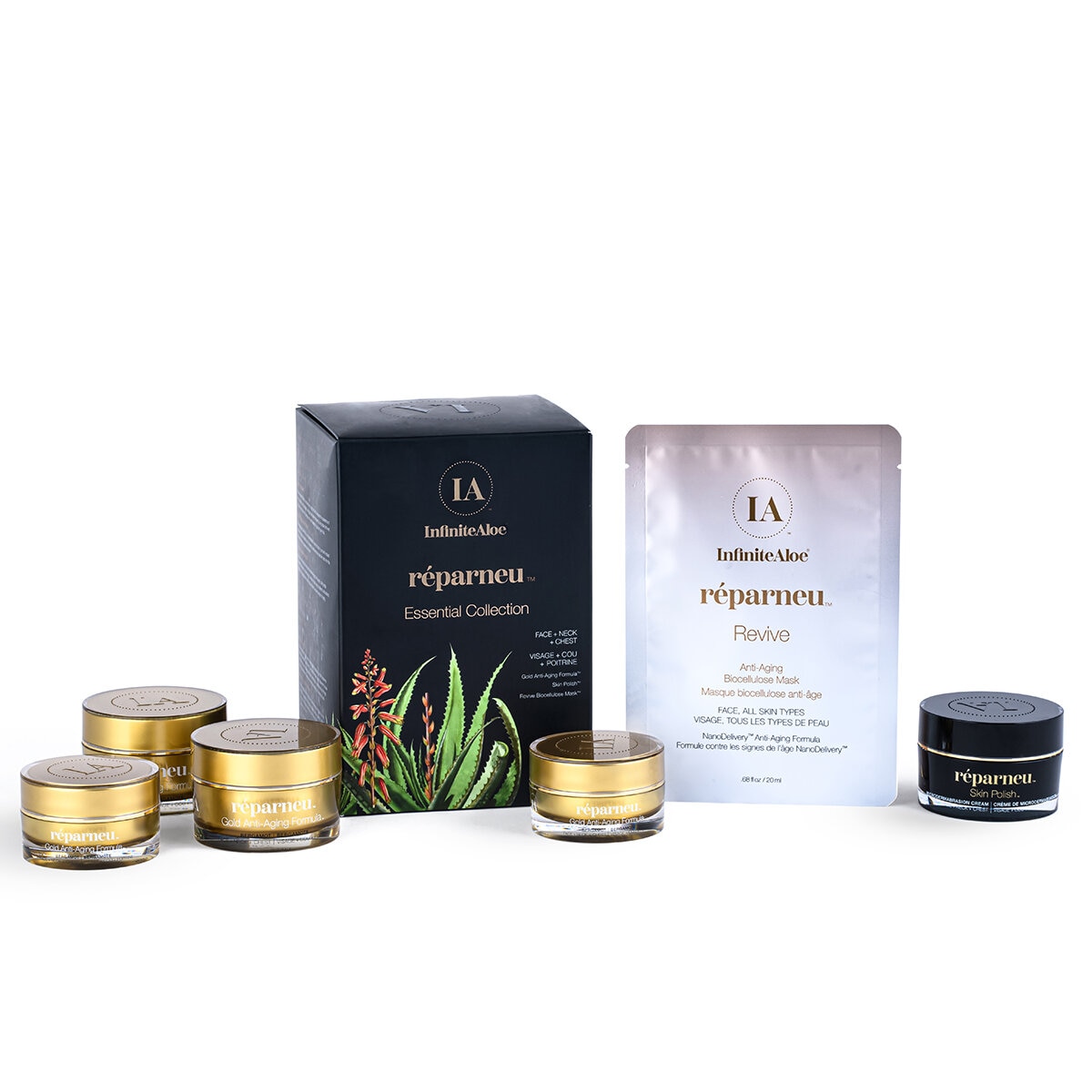 Infinite Aloe, Colección Réparneu, con 6 Piezas