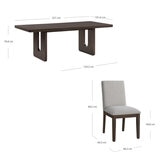Henredon, Juego de Comedor 7 piezas Henredon, Juego de Comedor 7 piezas