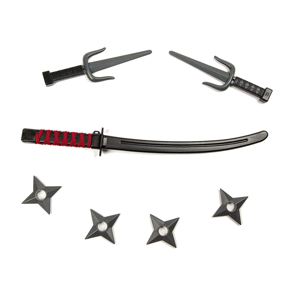 Juego de Disfraz Ninja Dragón Rojo 3/4