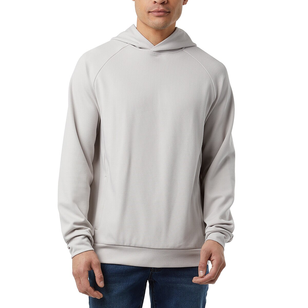 32 Degrees Heat Sudadera para Caballero Beige Mediana