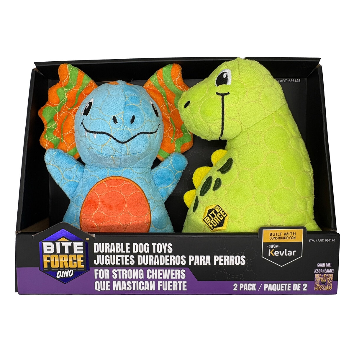 Bite Force Juguetes para Perro 2 pzas