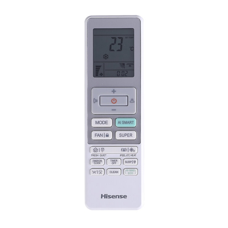 Hisense, Aire Acondicionado Minisplit, Enfriamiento y Calefacción, 12,000 BTU, 220V, Gas R32