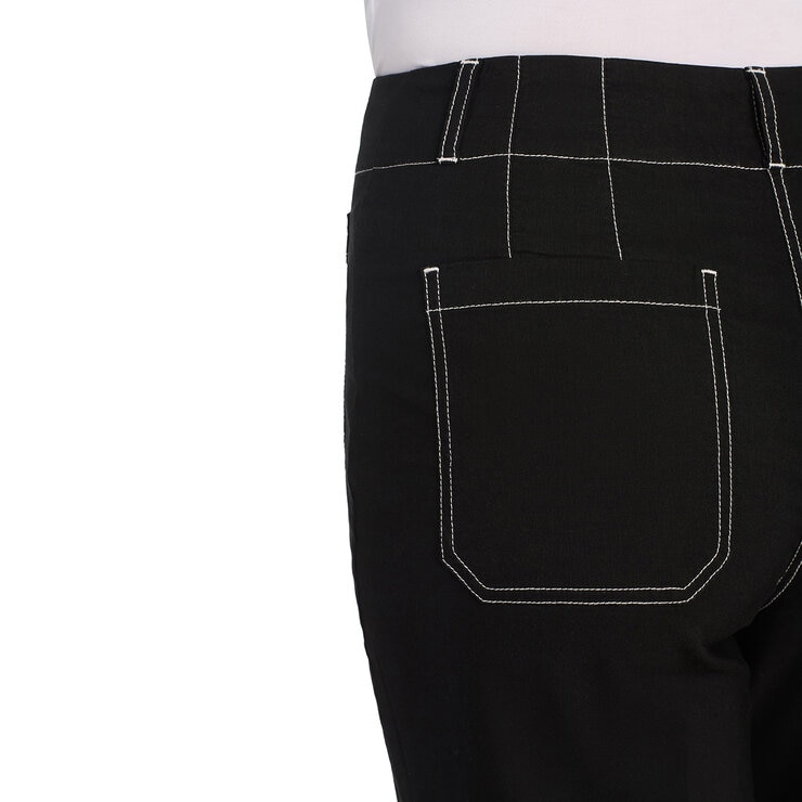 Hilary Radley Pantalones para Dama Negro 4