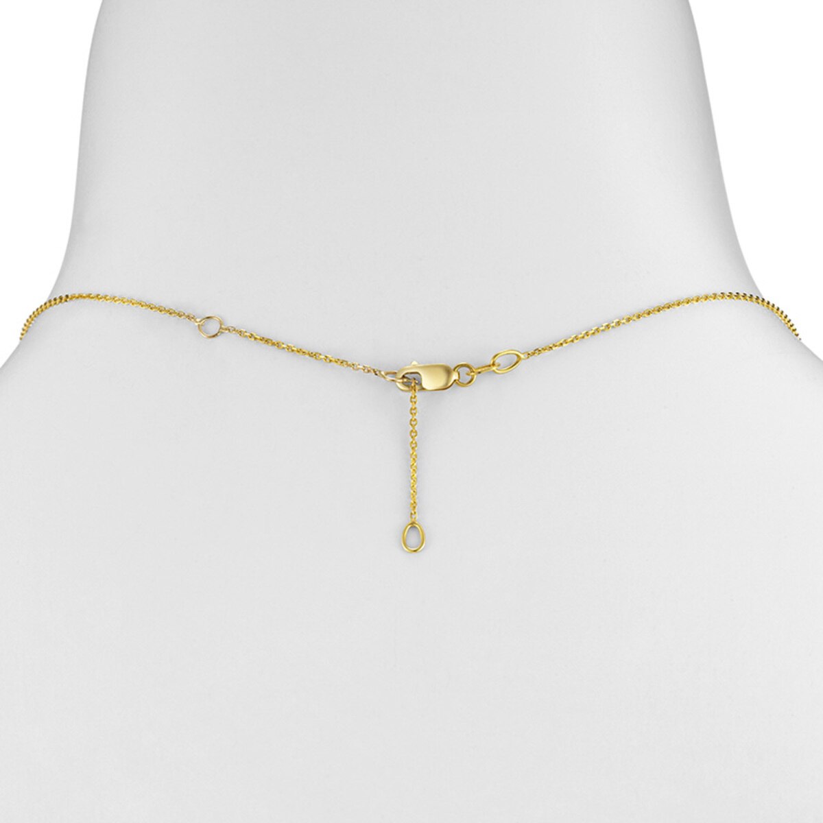 Collar de Perla, 9-10mm, Oro Amarillo de 14kt
