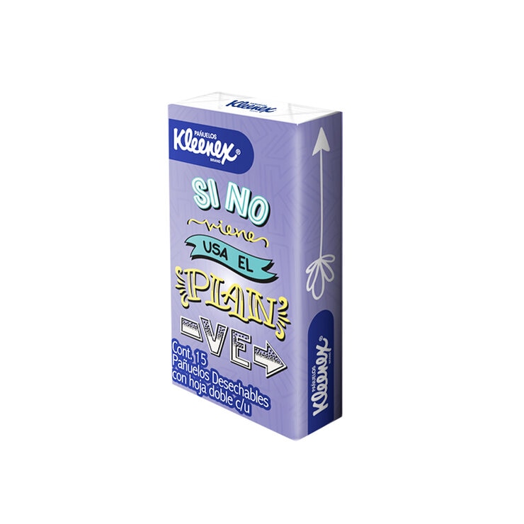 Kleenex Pañuelo Facial 24 pzas con 15 pañuelos