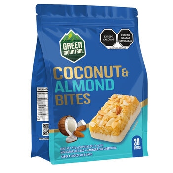 Green Mountain Bites de Coco con Almendra 30/17 g