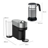 Nespresso, Cafetera Vertuo Pop con Espumador de Leche y 50 Cápsulas Nespresso, Cafetera Vertuo Pop con Espumador de Leche y 50 Cápsulas