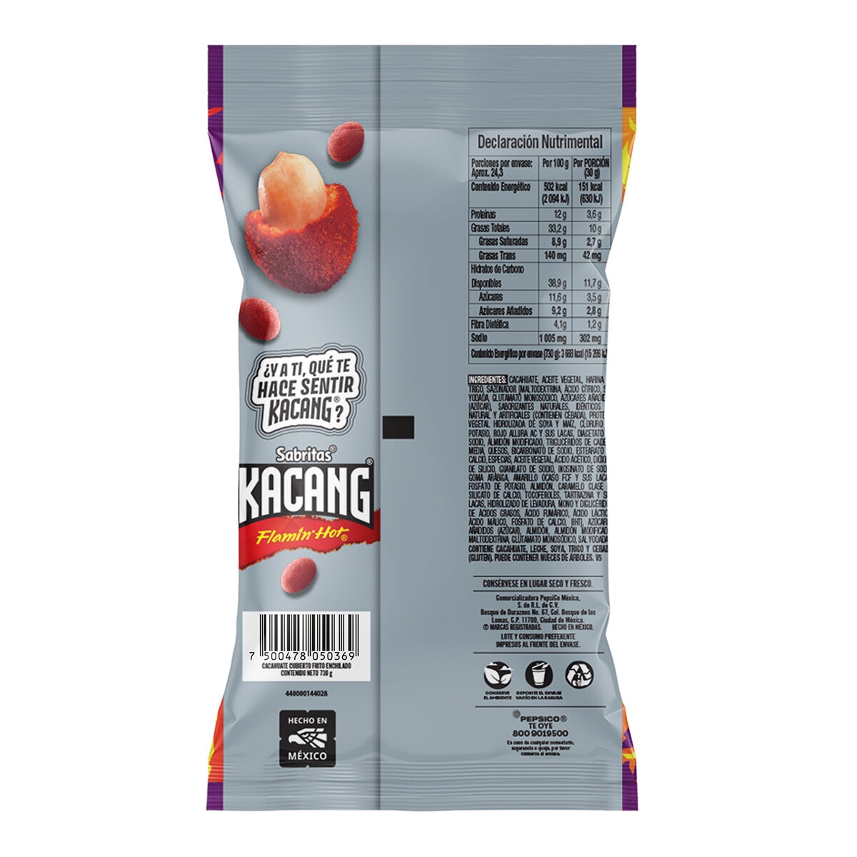 Sabritas Kacang Flamin' Hot 730 g