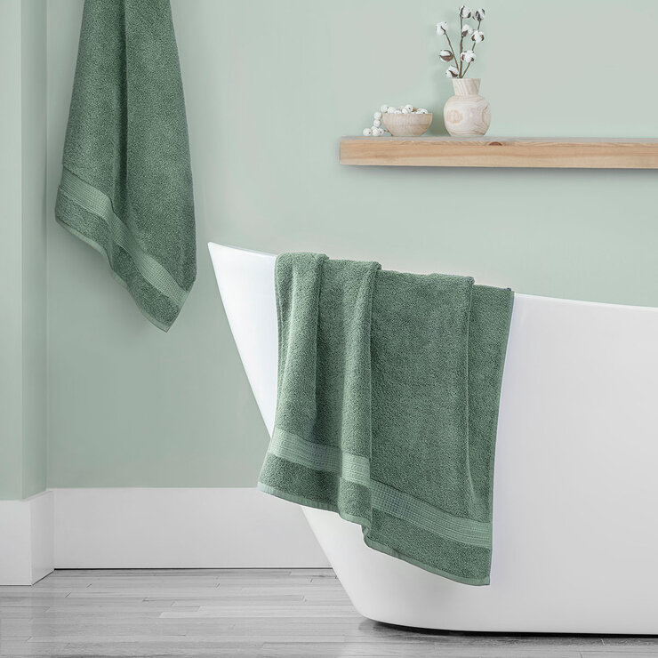 Purely Indulgent, Toalla para Baño ,Color Verde