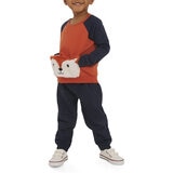 Koala Kids Conjunto 4 Piezas para Niños o Niñas Azul 18 Meses