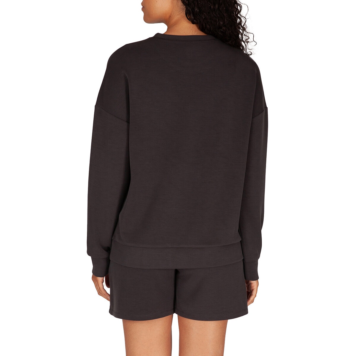 LazyPants Sudadera para Dama Negro Chica
